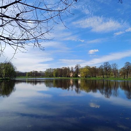 Green Garden & Private Parking Apartments With Playground Riga Eksteriør billede
