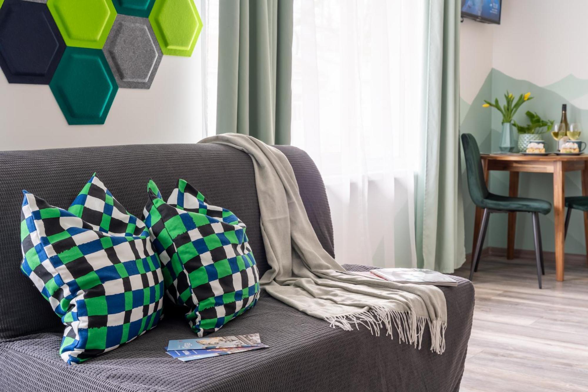 Green Garden & Private Parking Apartments With Playground Riga Eksteriør billede