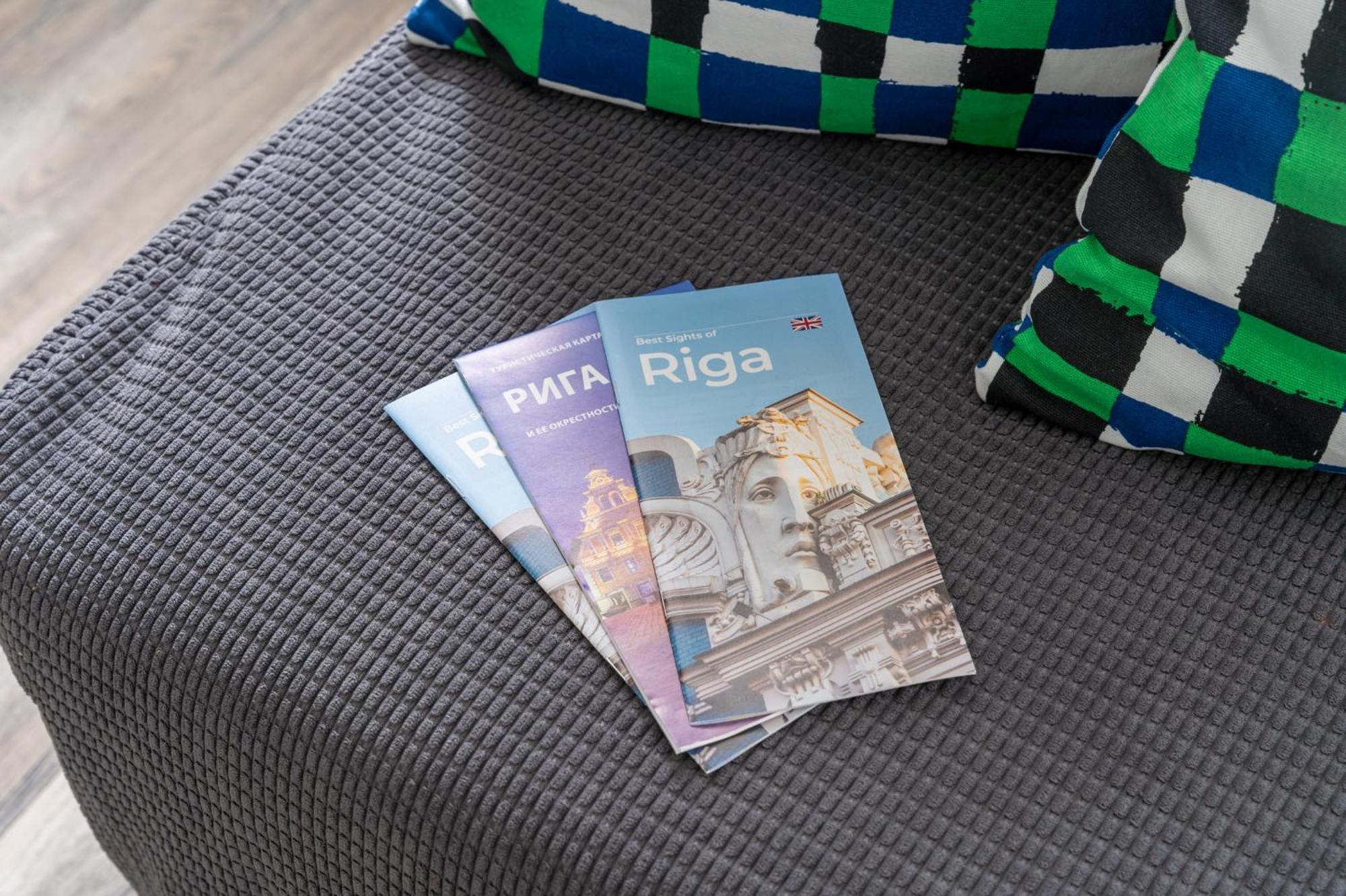 Green Garden & Private Parking Apartments With Playground Riga Eksteriør billede
