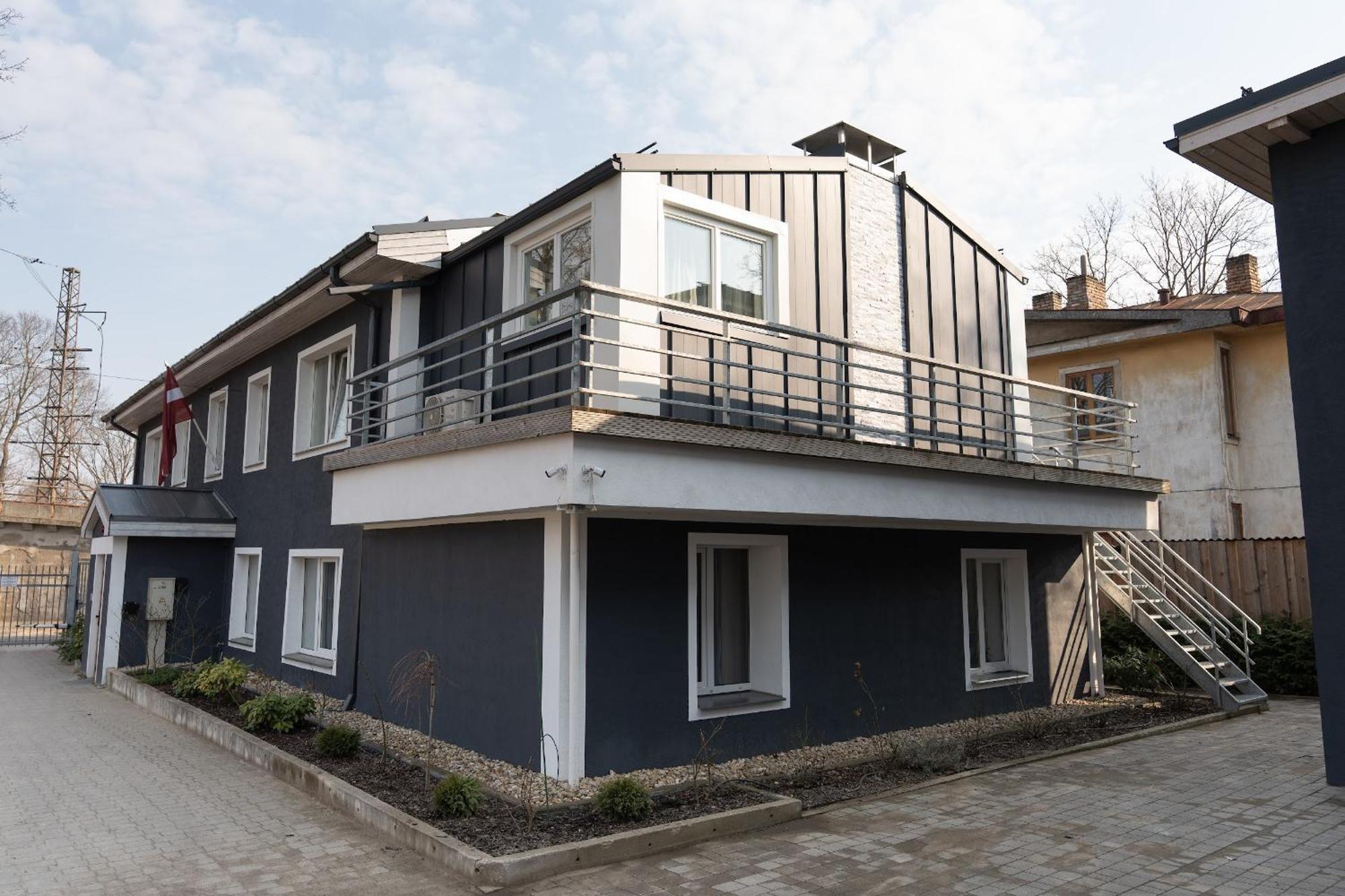 Green Garden & Private Parking Apartments With Playground Riga Eksteriør billede